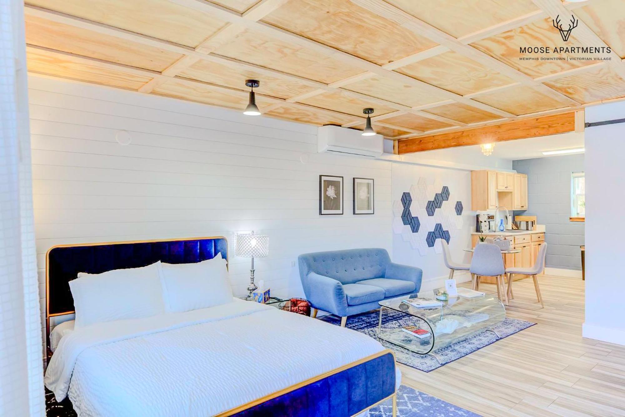 ממפיס The Moose #3 - Modern Luxe Studio With Free Gated Parking & Wifi מראה חיצוני תמונה