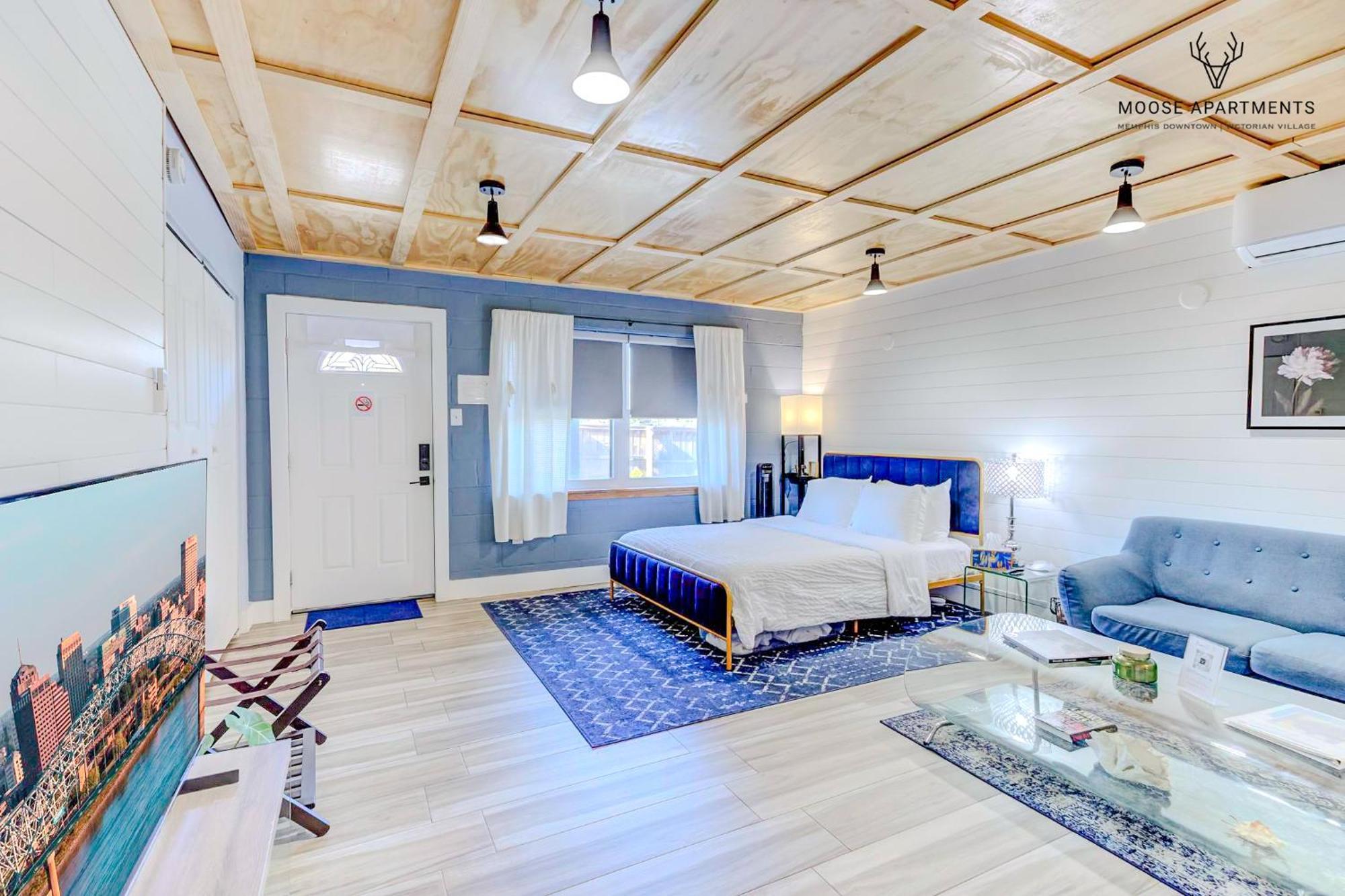 ממפיס The Moose #3 - Modern Luxe Studio With Free Gated Parking & Wifi מראה חיצוני תמונה