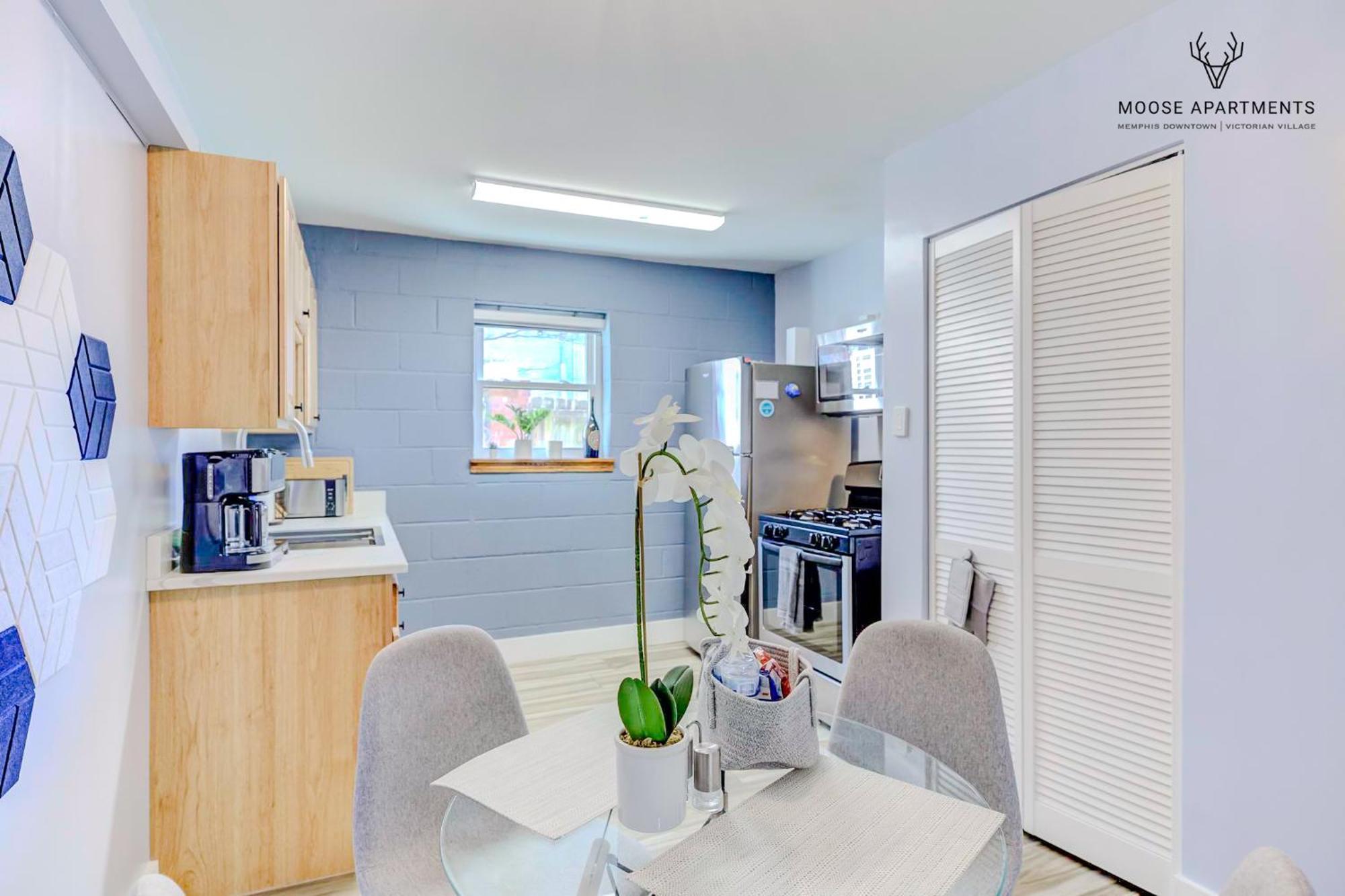 ממפיס The Moose #3 - Modern Luxe Studio With Free Gated Parking & Wifi מראה חיצוני תמונה