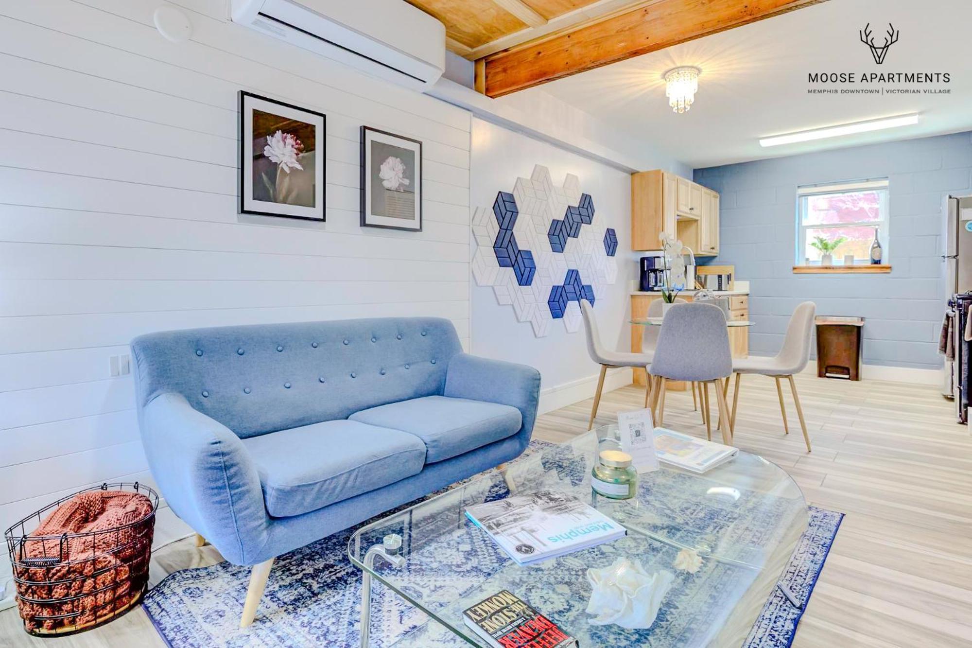 ממפיס The Moose #3 - Modern Luxe Studio With Free Gated Parking & Wifi מראה חיצוני תמונה